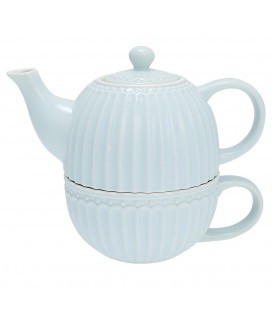Tesæt - Alice Pale Blue - Tea For One