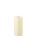 Bloklys - Ivory - Pillar Candle (8x15 cm)