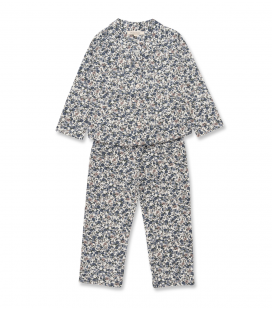 Pyjamas, Floral Blue