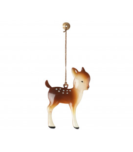 Metal Ornament, Lille Bambi